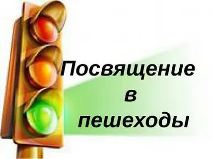 ПОСВЯЩЕНИЕ ПЕРВОКЛАССНИКОВ В ПЕШЕХОДЫ.