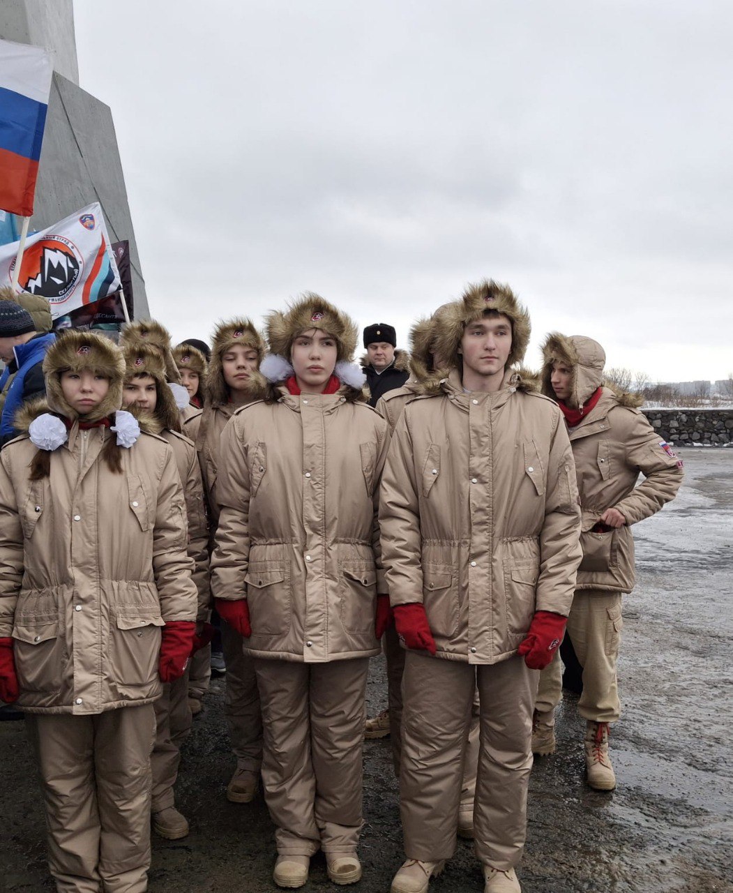 В Мурманске состоялся  торжественный митинг, посвящённый Дню защитника Отечества..